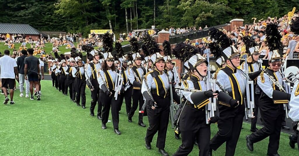 College Marching Band Competitions