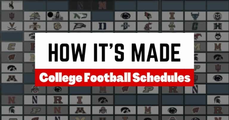 How Are College Football Schedules Determined?