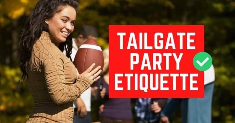 Tailgate Party Etiquette