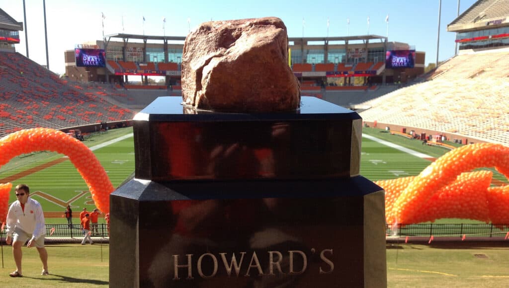 Howard's Rock at Clemson University
