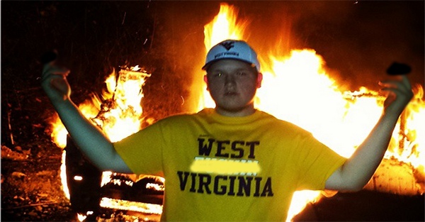 Traditon - West Virginia University - Burning Couches