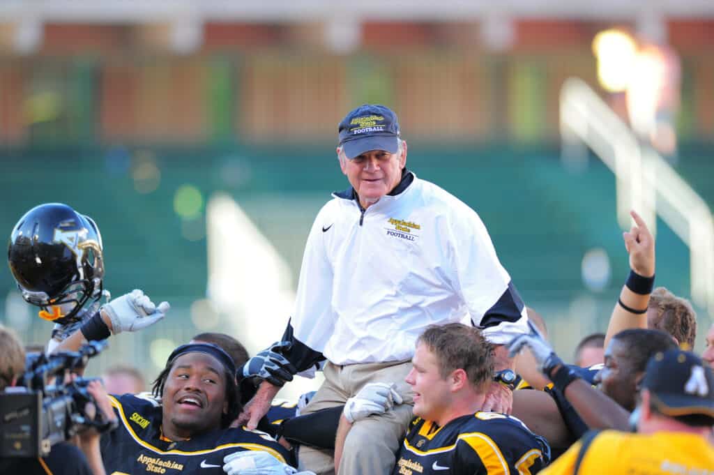 App State Legendary Coach Jerry Moore