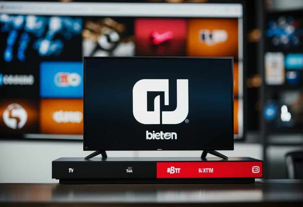 Big Ten Network logo displayed on YouTube TV interface